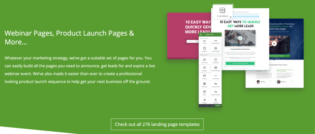 Thrive Landing Pages